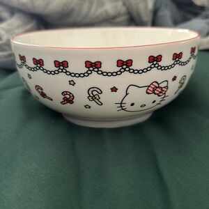 🎅🏻🎄Hello Kitty Christmas Cereal Bowls Set Of 4🤶🏻🎁